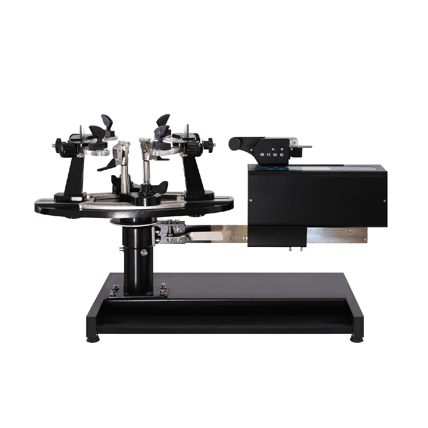 【早い者勝ち】【美品】卓上電動ストリングマシン　テニス　バドミントン用 Amazon.co.jp: テニスラケットストリングマシン、360